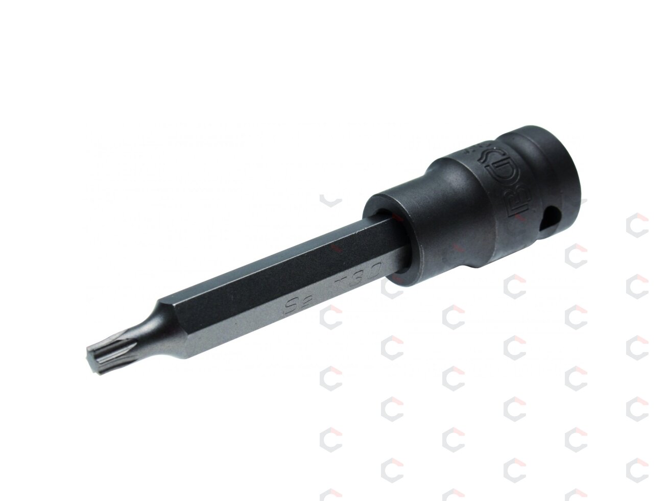 Antgalis smūginis | ilgis 100 mm | 12,5 mm (1/2") | T-Star (Torx ) T30 (5471) Antgalis smūginis | ilgis 100 mm | 12,5 mm (1/2") | T-Star (Torx ) T30 (5471)