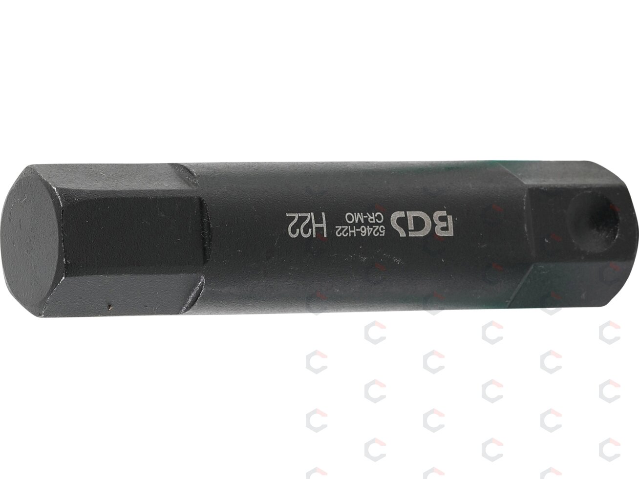 Antgalis smūginis | ilgis 100 mm | 22 mm storio | hex šešiakampis 22 mm (5246-H22) Antgalis smūginis | ilgis 100 mm | 22 mm storio | hex šešiakampis 22 mm (5246-H22)