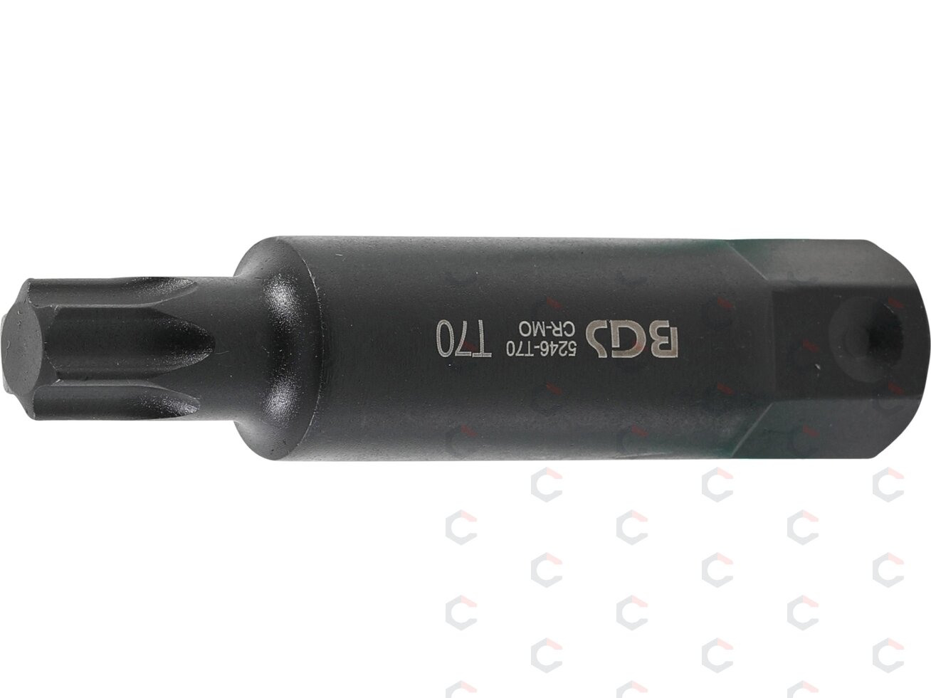 Antgalis smūginis | ilgis 100 mm | 22 mm storio | T-Star (Torx) T70 (5246-T70) Antgalis smūginis | ilgis 100 mm | 22 mm storio | T-Star (Torx) T70 (5246-T70)