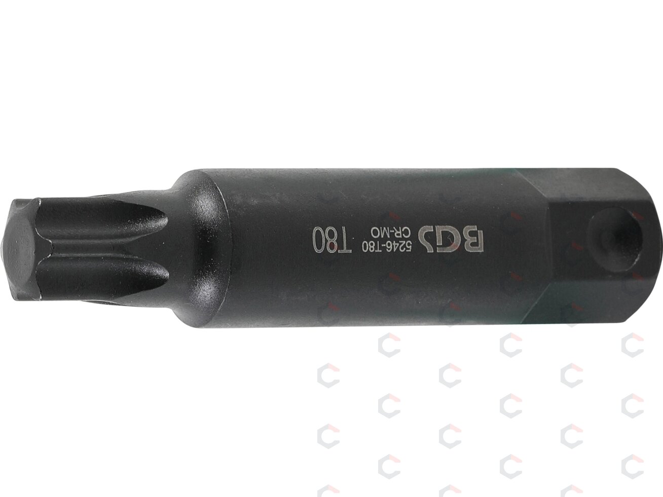 Antgalis smūginis | ilgis 100 mm | 22 mm storio | T-Star (Torx) T80 (5246-T80) Antgalis smūginis | ilgis 100 mm | 22 mm storio | T-Star (Torx) T80 (5246-T80)
