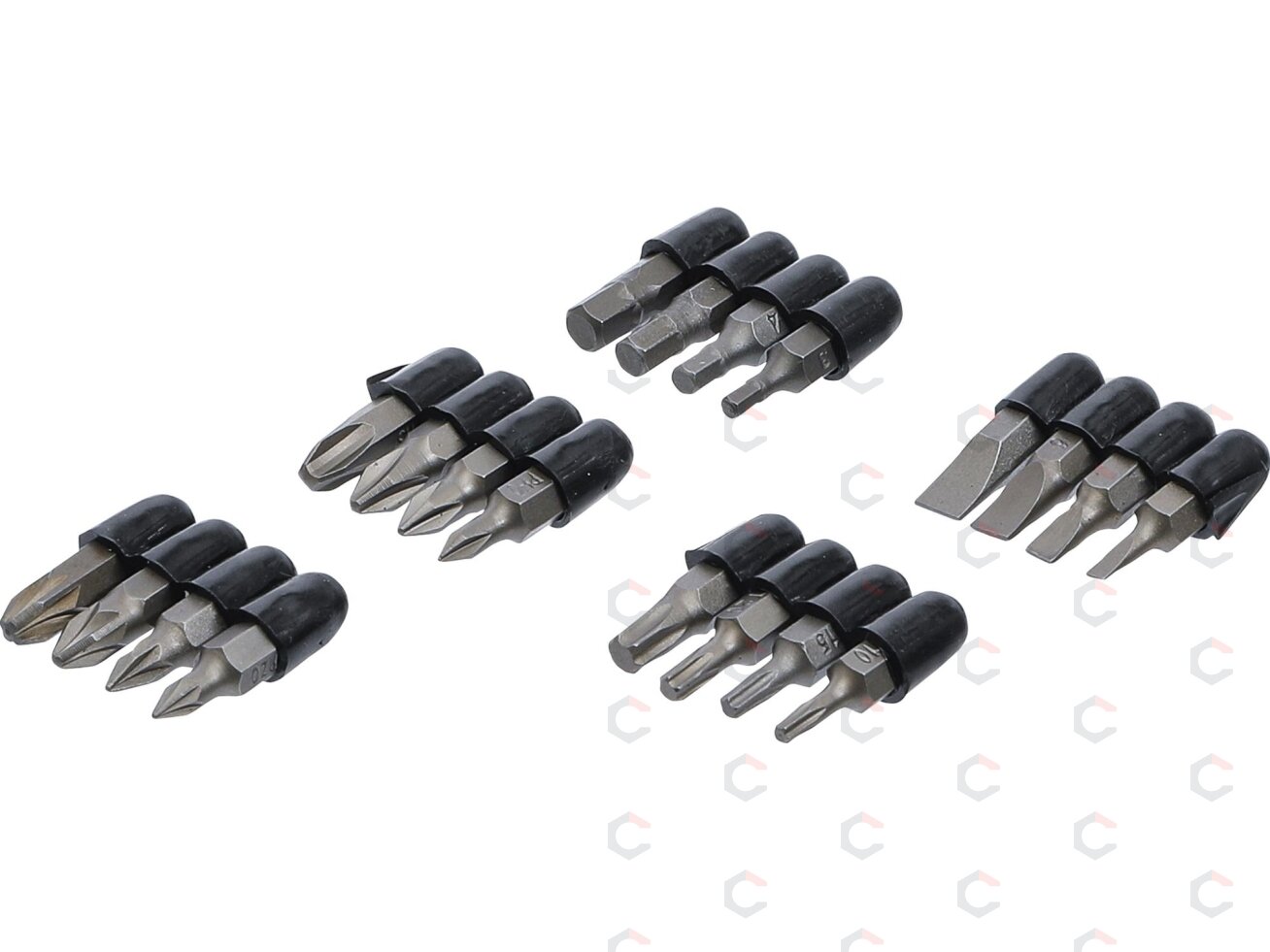 Antgalių komplektas | 6.3 mm (1/4") | 20 vnt. (4830) Antgalių komplektas | 6.3 mm (1/4") | 20 vnt. (4830)