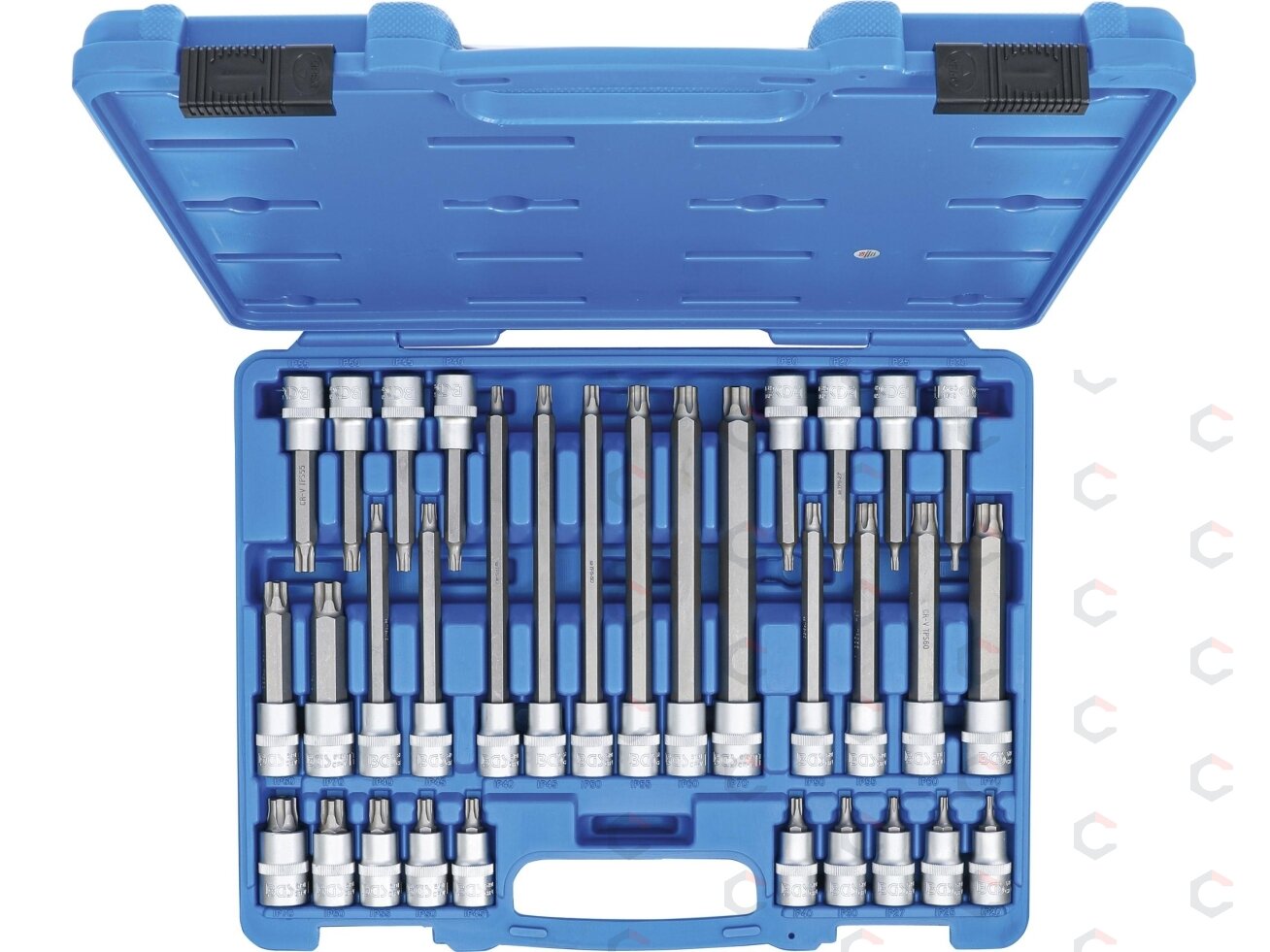 Antgalių galvučių rinkinys BGS | 1/2" | TORX Plus Security TPS20–TPS70 | 32 vnt. (5191) 3 Antgalių galvučių rinkinys BGS | 1/2" | TORX Plus Security TPS20–TPS70 | 32 vnt. (5191) 3