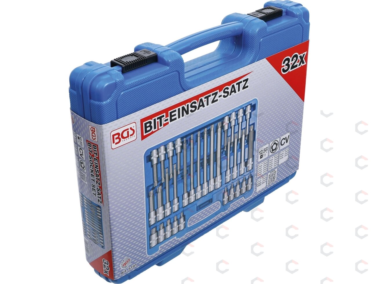 Antgalių galvučių rinkinys BGS | 1/2" | TORX Plus Security TPS20–TPS70 | 32 vnt. (5191) 5 Antgalių galvučių rinkinys BGS | 1/2" | TORX Plus Security TPS20–TPS70 | 32 vnt. (5191) 5
