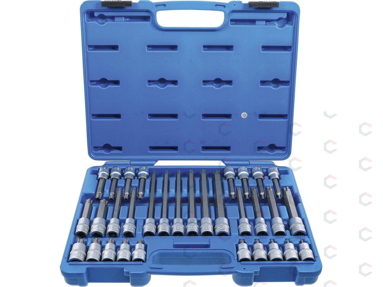Antgalių galvučių rinkinys BGS | 1/2" | TORX Plus Security TPS20–TPS70 | 32 vnt. (5191) Antgalių galvučių rinkinys BGS | 1/2" | TORX Plus Security TPS20–TPS70 | 32 vnt. (5191)