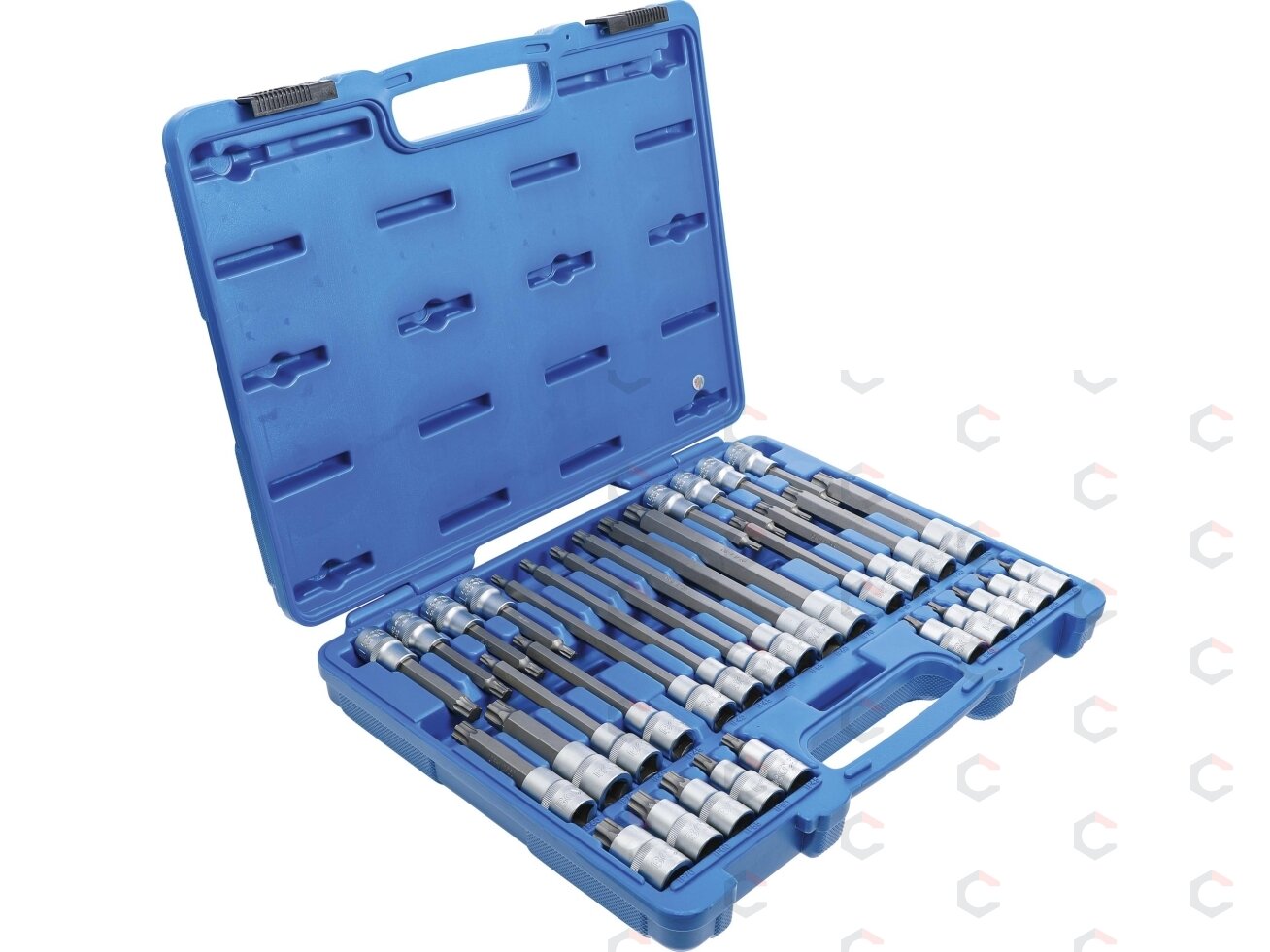 Antgalių galvučių rinkinys BGS | 1/2" | TORX Plus TP20–TP70 | 32 vnt. (5190) 1