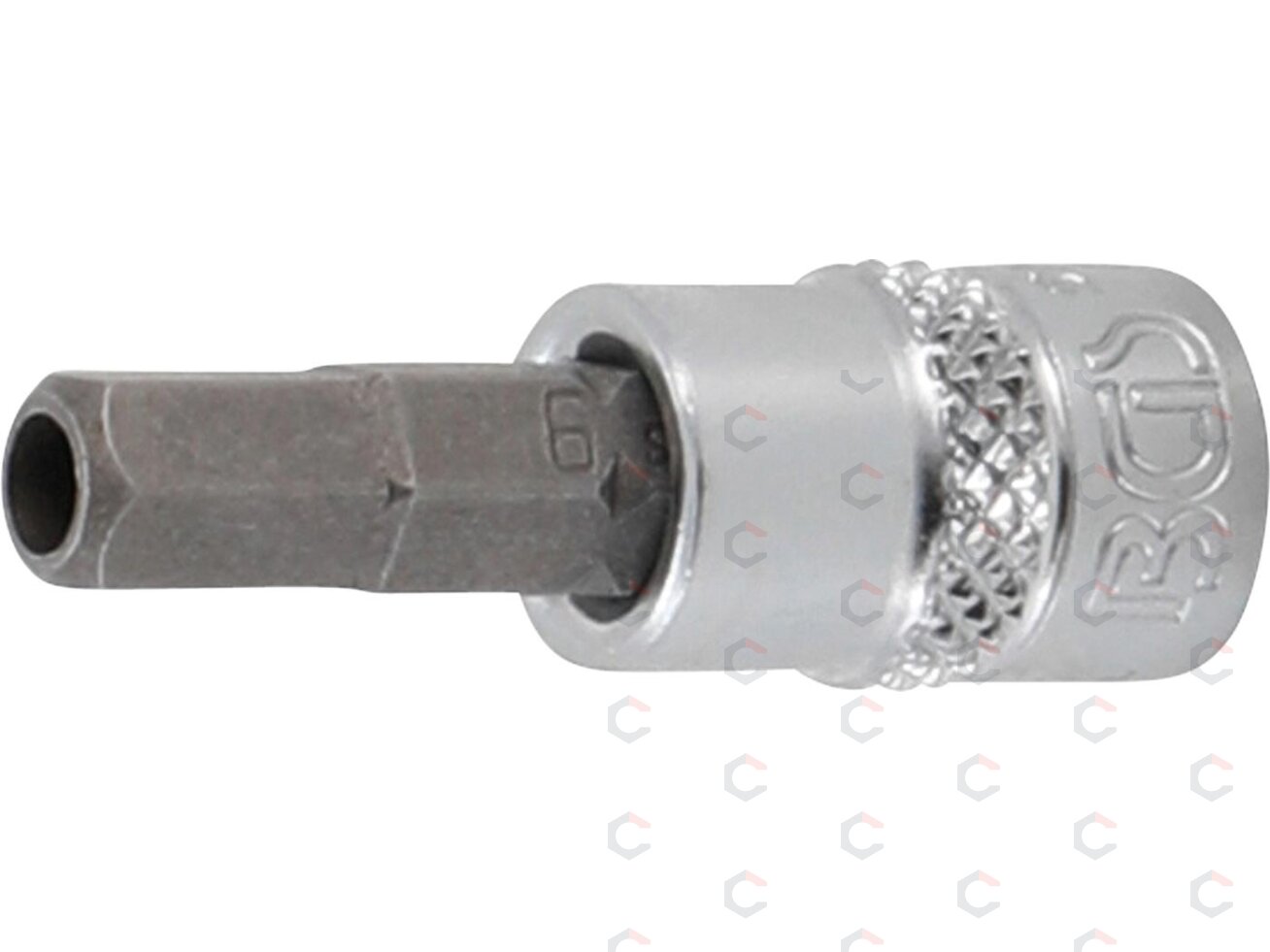 Antgalių rinkinys | 6.3 mm (1/4") | hex šešiakampis | su skyle | 2 - 7 mm | 8 vnt. (5156) 10