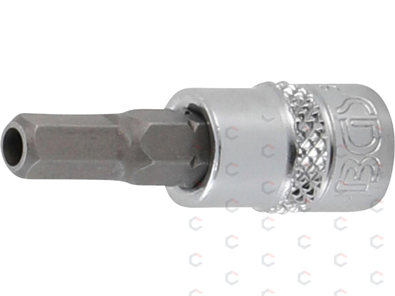 Antgalių rinkinys | 6.3 mm (1/4") | hex šešiakampis | su skyle | 2 - 7 mm | 8 vnt. (5156) 9