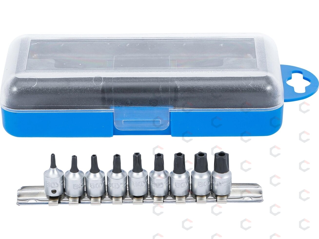Antgalių rinkinys | 6.3 mm (1/4") | T-Star 5-kampiai (Torx) | 9 vnt. (2355) 1