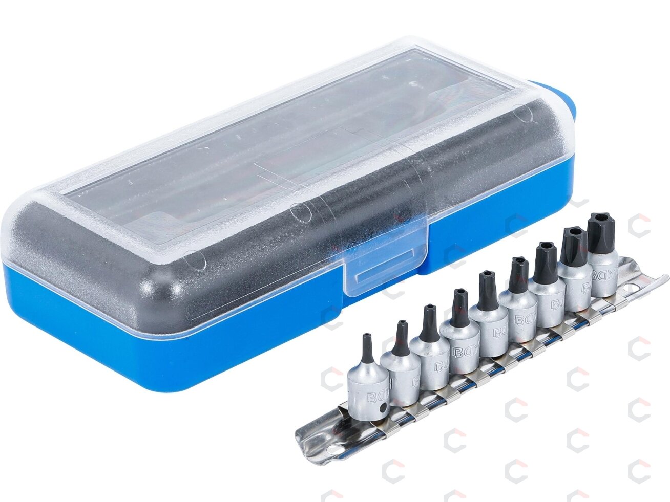 Antgalių rinkinys | 6.3 mm (1/4") | T-Star 5-kampiai (Torx) | 9 vnt. (2355)