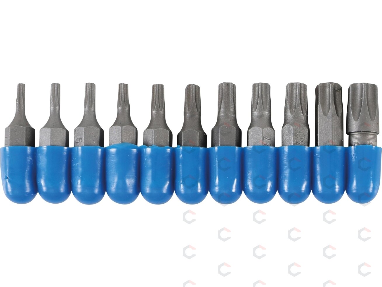 Antgalių komplektas | 6.3 mm (1/4") | T-star (Torx) | 11 vnt. (784) Antgalių komplektas | 6.3 mm (1/4") | T-star (Torx) | 11 vnt. (784)