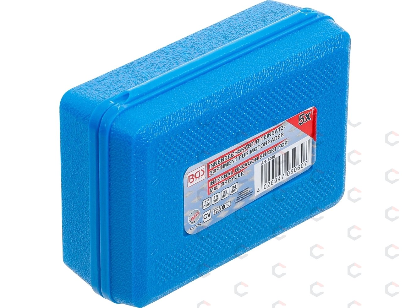 Antgalių rinkinys | motociklams | vidinis šešiakampis 10 mm (3/8") (5060) 6 Antgalių rinkinys | motociklams | vidinis šešiakampis 10 mm (3/8") (5060) 6