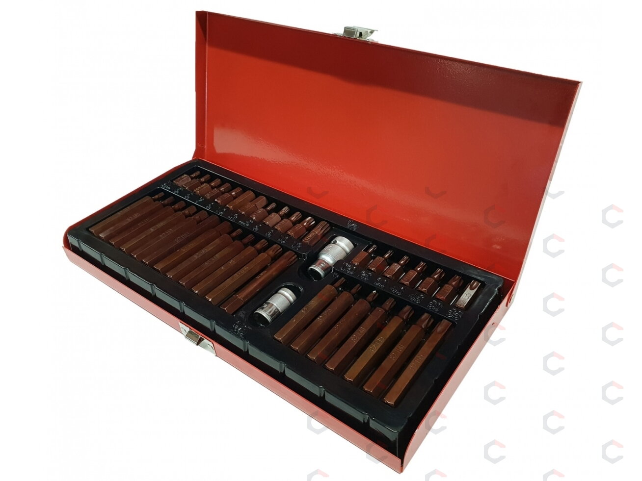 Antgalių rinkinys S2 | torx/hex/spline | 40 vnt. (H393340) 4 Antgalių rinkinys S2 | torx/hex/spline | 40 vnt. (H393340) 4