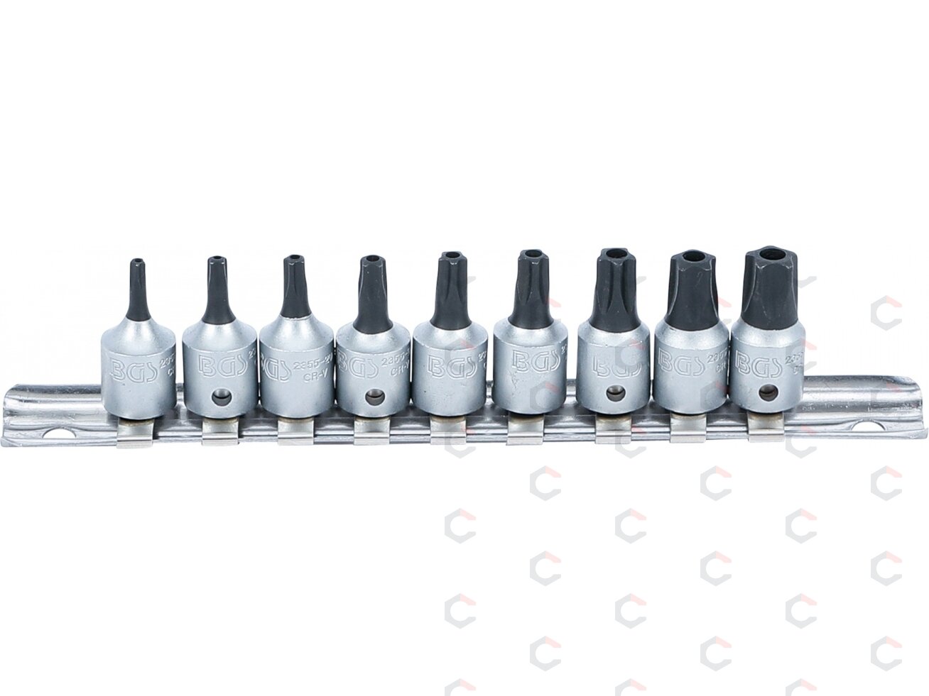 Antgalių rinkinys TS-Star Torx Plus | 6,3 mm (1/4") | TS10–TS50 | 9 vnt (71020) 1 Antgalių rinkinys TS-Star Torx Plus | 6,3 mm (1/4") | TS10–TS50 | 9 vnt (71020) 1