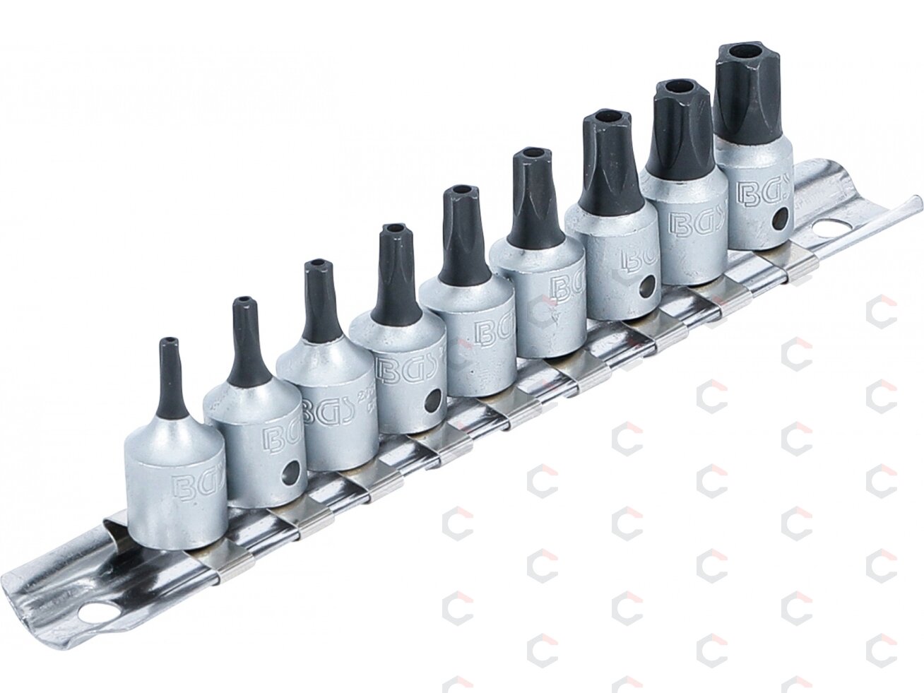 Antgalių rinkinys TS-Star Torx Plus | 6,3 mm (1/4") | TS10–TS50 | 9 vnt (71020) Antgalių rinkinys TS-Star Torx Plus | 6,3 mm (1/4") | TS10–TS50 | 9 vnt (71020)
