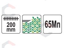 Antgalis 200 mm trimeriams YT-828335, YT-828336, YT-828357, YT-828358 (YT-828338) 4 Antgalis 200 mm trimeriams YT-828335, YT-828336, YT-828357, YT-828358 (YT-828338) 4
