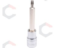 Antgalis įpresuotas į galvutę 1/2", 100 mm ilgio, T30 (YT-04323) Antgalis įpresuotas į galvutę 1/2", 100 mm ilgio, T30 (YT-04323)