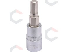 Antgalis įpresuotas į galvutę | 6,3 mm (1/4") | hex šešiakampis 5 mm (YT-04372) Antgalis įpresuotas į galvutę | 6,3 mm (1/4") | hex šešiakampis 5 mm (YT-04372)