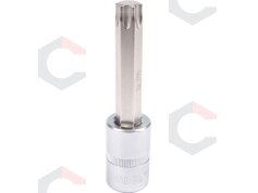 Antgalis įpresuotas į galvutę 1/2", S2, 100 mm, T60 (YT-04328) Antgalis įpresuotas į galvutę 1/2", S2, 100 mm, T60 (YT-04328)