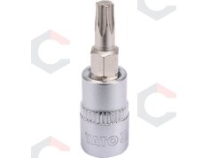 Antgalis įpresuotas į galvutę | 6.3 mm (1/4") | T-Star (Torx) T30 (YT-04306) Antgalis įpresuotas į galvutę | 6.3 mm (1/4") | T-Star (Torx) T30 (YT-04306)