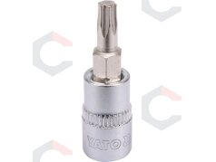 Antgalis įpresuotas į galvutę | 6.3 mm (1/4") | T-Star (Torx) T25 (YT-04305)
