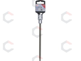Antgalis įpresuotas į galvutę | ilgis 200 mm | 12,5 mm (1/2") | T-Star (Torx) T40 (4480) 1 Antgalis įpresuotas į galvutę | ilgis 200 mm | 12,5 mm (1/2") | T-Star (Torx) T40 (4480) 1