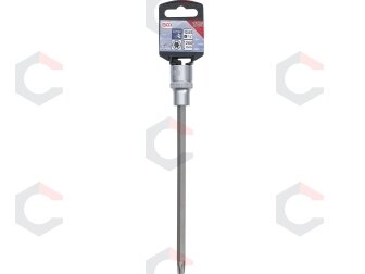 Antgalis įpresuotas į galvutę | ilgis 200 mm | 12,5 mm (1/2") | T-star (Torx) T45 (4481) 1 Antgalis įpresuotas į galvutę | ilgis 200 mm | 12,5 mm (1/2") | T-star (Torx) T45 (4481) 1
