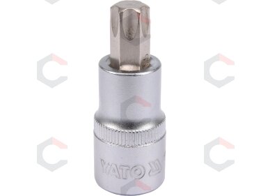 Antgalis įpresuotas į galvutę 1/2", T55 x 55 mm (YT-04317)