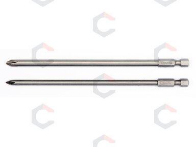 Antgaliai kryžminiai 1/4", 2vnt, : PH1X150MM; PH2X150MM (YT-0489)