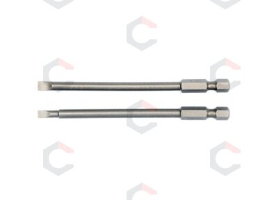 Antgaliai plokšti 1/4", 2vnt, : 4X100MM; 5X100MM (YT-0484)
