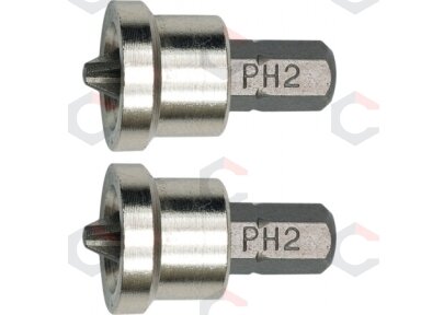 Antgaliai / ribotuvai PH2 | 2vnt. (65800)