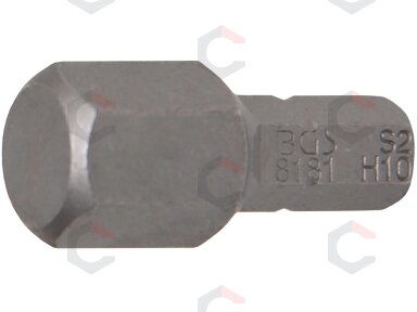 Antgalis | 6.3 mm (1/4") | hex šešiakampis 10 mm (8181)