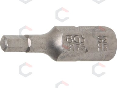 Antgalis | 6.3 mm (1/4") | hex šešiakampis 3 mm (8176)