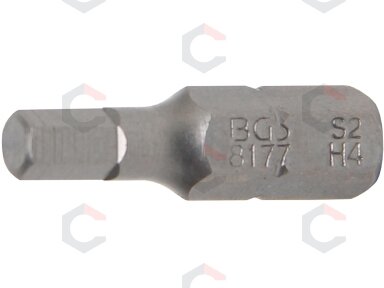 Antgalis | 6.3 mm (1/4") | hex šešiakampis 4 mm (8177)