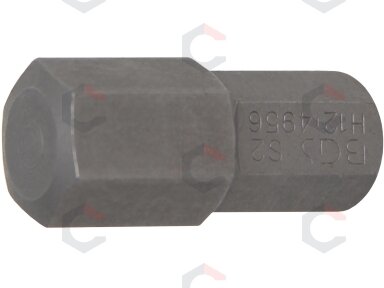 Antgalis | ilgis 30 mm | 10 mm (3/8") storis | Hex šešiakampis 12 mm (4956)