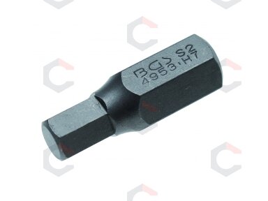 Antgalis | ilgis 30 mm | 10 mm (3/8") storis | Hex šešiakampis 7 mm (4953)