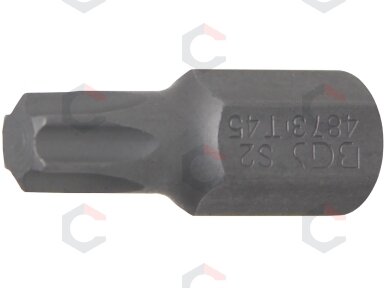 Antgalis | ilgis 30 mm | 10 mm (3/8") storis | T-Star (Torx) T45 (4873)