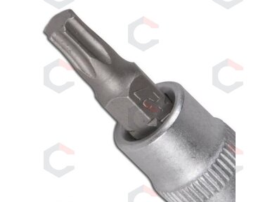 Antgalis įpresuotas į 1/4" galvutę be skylės T9 (VG-14BT09)