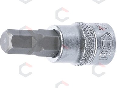 Antgalis įpresuotas į galvutę | 10 mm (3/8") | hex šešiakampis 9 mm (2583)
