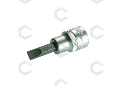 Antgalis įpresuotas į galvutę | 10 mm (3/8") | Plokščias SL 5.5 mm (2567)