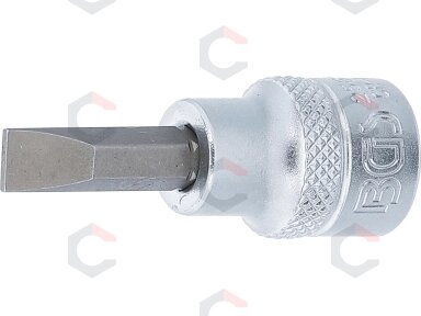 Antgalis įpresuotas į galvutę | 10 mm (3/8") | Plokščias SL 7 mm (2568)