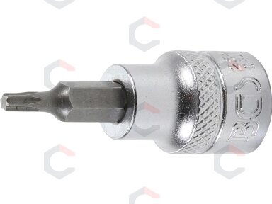 Antgalis įpresuotas į galvutę | 10 mm (3/8") | T-Star (Torx) T10 (2760)