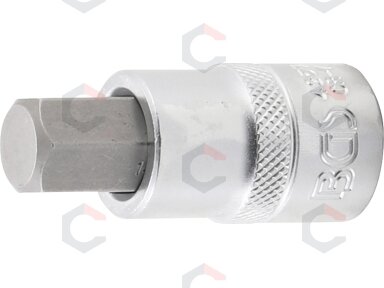 Antgalis įpresuotas į galvutę | 12,5 mm (1/2") | hex šešiakampis 14 mm (4257) Antgalis įpresuotas į galvutę | 12,5 mm (1/2") | hex šešiakampis 14 mm (4257)