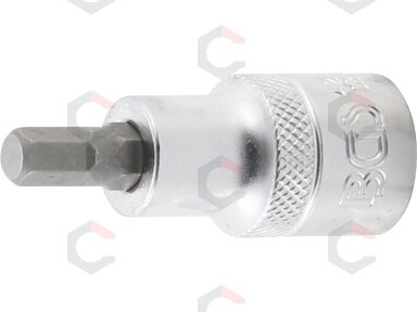 Antgalis įpresuotas į galvutę | 12,5 mm (1/2") | hex šešiakampis 7 mm (4253) Antgalis įpresuotas į galvutę | 12,5 mm (1/2") | hex šešiakampis 7 mm (4253)