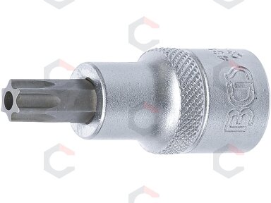 Antgalis įpresuotas į galvutę | 12,5 mm (1/2") | T-Star su skyle (Torx) T50 (4328)