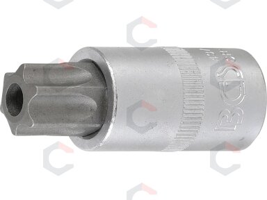 Antgalis įpresuotas į galvutę | 12,5 mm (1/2") | T-Star su skyle (Torx) T70 (4377)