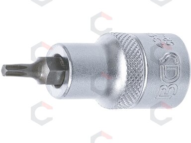 Antgalis įpresuotas į galvutę | 12,5 mm (1/2") | T-Star (Torx) T20 (4369)