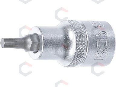 Antgalis įpresuotas į galvutę | 12,5 mm (1/2") | T-Star (Torx) T27 (4367)