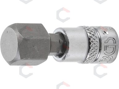 Antgalis įpresuotas į galvutę | 6,3 mm (1/4") | hex šešiakampis 12 mm (2161-12) Antgalis įpresuotas į galvutę | 6,3 mm (1/4") | hex šešiakampis 12 mm (2161-12)