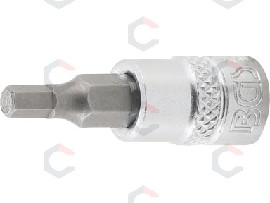 Antgalis įpresuotas į galvutę | 6.3 mm (1/4") | hex šešiakampis 5/32" (2742) Antgalis įpresuotas į galvutę | 6.3 mm (1/4") | hex šešiakampis 5/32" (2742)