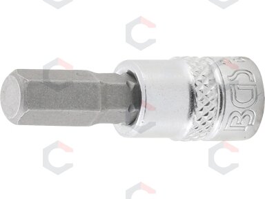 Antgalis įpresuotas į galvutę | 6.3 mm (1/4") | hex šešiakampis 9/32" (2746) Antgalis įpresuotas į galvutę | 6.3 mm (1/4") | hex šešiakampis 9/32" (2746)